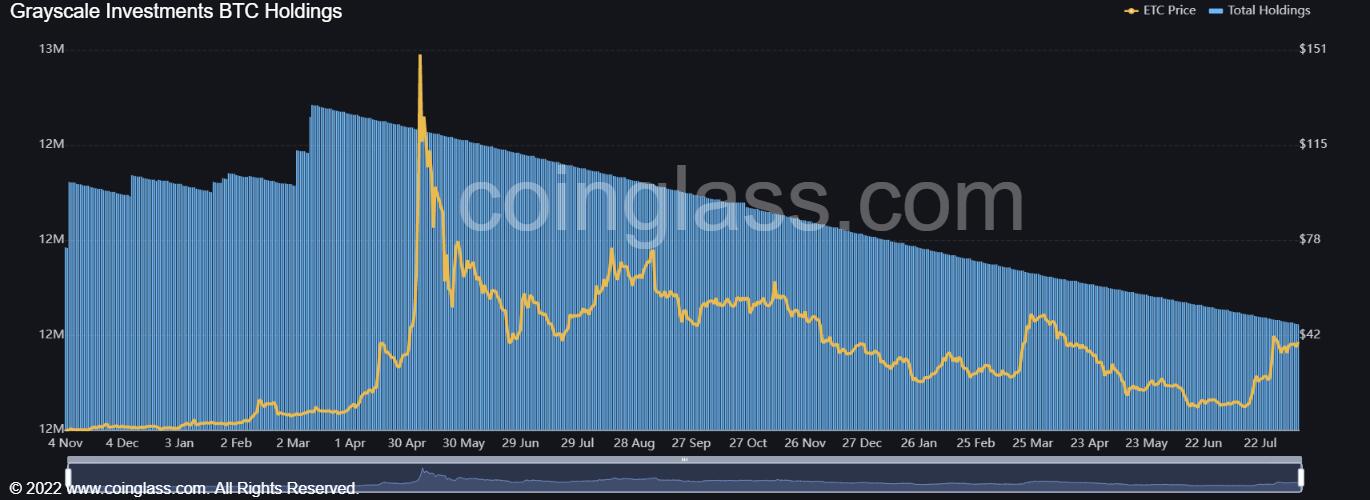 Grayscale ETC holdings